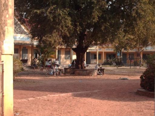 Een school binnen gluren