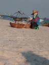 Lunch op het strand