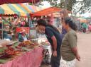 Op de markt