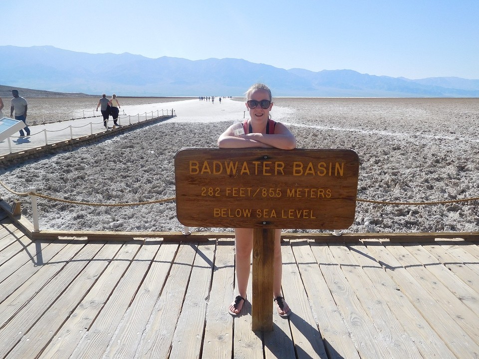badwater, de warmste plek!