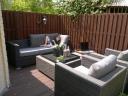 luieren op de nieuwe lounche set