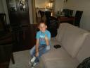 thuis op de bank