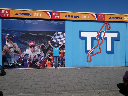 de race is over