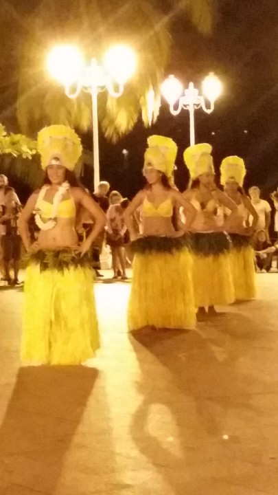 traditionele Polynesische dans