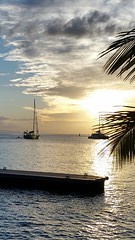 Zonsondergang Fare, Huahine