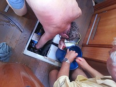 Aan de slag: water onder de vlonders!
