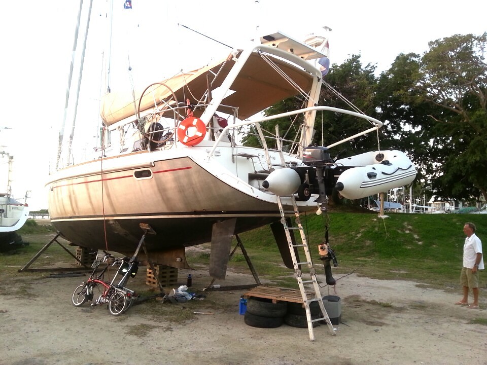 Boot op de kant