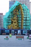 Gouden boeddhistenbeeld