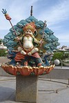 Boeddhistische god in Gandan Tegchenling Monastery
