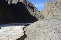 Gletsjer in de Gobi