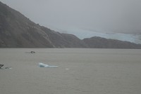 Laguna Torre met stukje van de Torre gletsjer