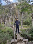 Kees op een bruggetje
