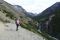 Op weg naar Refugio Chileno