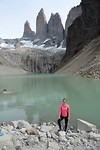 Katja bij de Mirador Las Torres