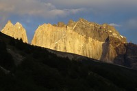 Las Torres bij zonsopkomst