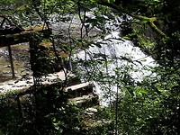 Waterval onderweg