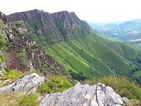 De bergwand