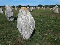Enkele menhirs