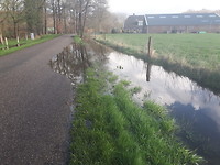 De sloten stromen over