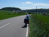 Boven op de Schwabische Alp
