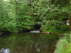 Uitzicht vanuit de tent op Camping Stauterrassen