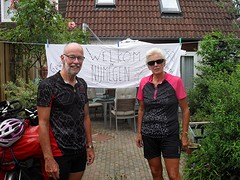 Aankomst in Nijmegen
