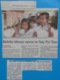 verheugende nieuwsberichten uit The New Light of Myanmar krant