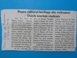 Nederlandse studenten in Bagan