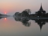 afscheid van de zon en van Mandalay