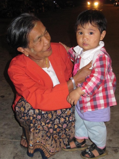 oma met kindje