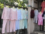Flanellen pyjama's