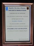 Mijn certificaat