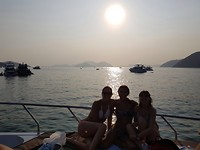 Sunset with the girls