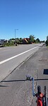 Onderweg in de wind