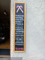 De soorten polkagriser die hier te koop zijn.