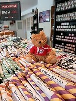 De Dümo beer tussen de Polkagriser