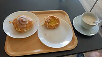 John heeft ook koffietijd