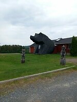 Ingang van een feestzaal
