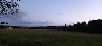 23.00 uur mijn uitzicht