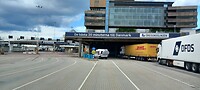 In de haven van Helsingborg.
