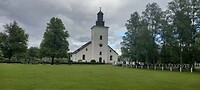 Kerk achter het huis in Grangesberg