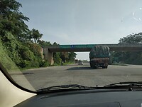 Overgang van Bangelore naar Mysore.