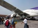 Thai airways TG 319 at KTM 1