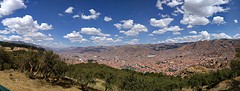 Uitzicht op Cuzco