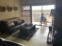 Uitzicht vanuit de kamer