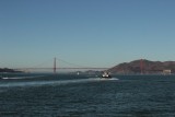 Golden Gate Bridge vanaf het water