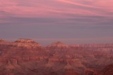 Sunset bij de grand canyon