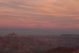 Sunset bij de grand canyon