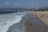 het strand van Santa Monica