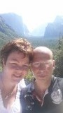 Selfie over point Glasier